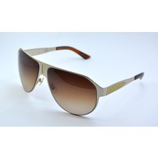Sama Calıfornıa 64 Bgl Brushed Gold Altın Kahverengi Unısex Güneş Gözlüğü