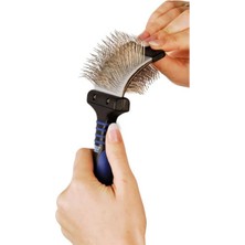 ShowTech Show Tech Twin-Flex Esnek Pedli Çift Taraflı Kedi & Köpek Tarama Fırçası Büyük