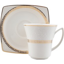 PremiumPort 12 Parça Kahve Takımı, 6 Kişilik, Modern ve Şık Tasarım