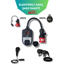 Filşarj Elektrikli Araç Şarj İSTASYONU- Nuvion V2L Kia /hyundai /ssangyong Uyumlu- Nuvion Type 2 Ac Şarj Kablosu- Filşarj Dönüştürücü
