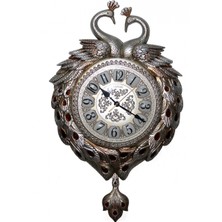 Pilelistore Duvara Asmalı Tavuskuşu Saat