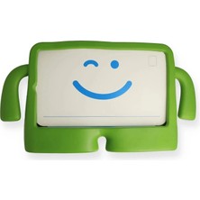 Kuzgun Ticaret Samsung Galaxy Tab A9 Plus Kılıf Karakter Tablet Silikon - Yeşil