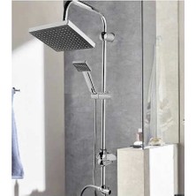 Kuzgun Ticaret Rain Duş Robotu Tepe Duş Seti Duş Başlığı Sistemi Seti Yağmurlama Duş Robotu Fonksiyonel Duş Robotu  ( Lisinya )