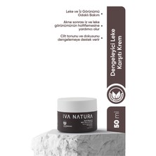 Iva Natura Organik Leke Karşıtı Krem Bitkisel Antioksidan Kompleksi – Cilt Tonu Dengeleyici – 50 ml