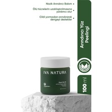 Iva Natura  Organik Nazik Yüz Peelingi Zeytin Çekirdeği Tanecikli – Arındırıcı & Besleyici Bakım – 100 ml