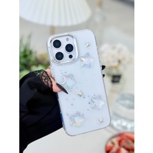 Go Aksesuar Iphone 16 Promax Uyumlu Mini Yıldız Tasarımlı Oyuncaklı Silikon Kılıf