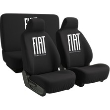 Zapomi Fiat Uyumlu Oto Koltuk Kılıfı Ön ve Arka 4 Parça Penye Takım