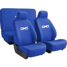 Zapomi Dacia Oto Koltuk Kılıfı Ön ve Arka 4 Parça Penye Takım
