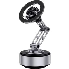 İlkyaz Fashion Ally X91 Manyetik Vakumlu Araç Telefon Tutucu Ayna-Cam-Araba Magsafe Araç TUTUCU-(5775) Ilkyzhb-Rs