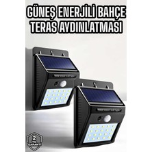 İlkyaz Fashion Solar Güneş Enerji Panelli Sensörlü Lamba Enerji Tasarruflu ILKYZHB-RS3455