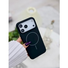 Go Aksesuar Iphone 17 Promax Uyumlu Magsafe Özellikli Parmak Izi Bırakmaz Darbe Önleyici Sıvı Silikon Kılıf