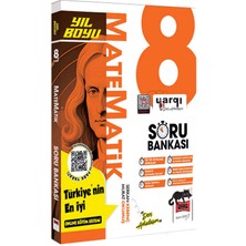 Yargı Yayınevi 8.Sınıf LGS Matematik Yıl Boyu Soru Bankası Yargı Yayınları