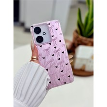 Go Aksesuar Xiaomi Redmi 13C Uyumlu Shine Fiyonk Renk Geçişli Baskı Tasarımlı Silikon Kılıf