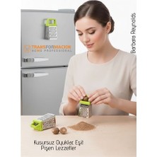 İlkyaz Fashion Mıknatıslı Mini Rende 5 cm – Paslanmaz Gurme Baharat Rendesi & Buzdolabı Magneti  ILKYZHB-RS34