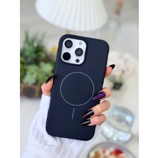 Go Aksesuar Iphone 16 Promax Uyumlu Magsafe Özellikli Parmak Izi Bırakmaz Darbe Önleyici Sıvı Silikon Kılıf