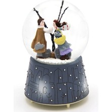 MiraLive Orta Boy Kiş Masali Temali Pilli Kar Küresi