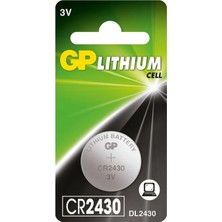 Gp CR2430 3V Lityum Pil Tekli Paket