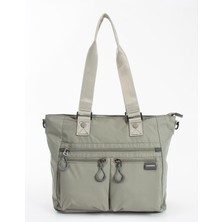 Sanmorris Kadın 7 Bölmeli Ayarlanabilir Askılı, Hafif El ve Omuz Çantası 6029