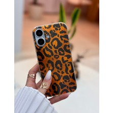 Go Aksesuar Iphone 17 Uyumlu Shine Leopar Renk Geçişli Parlak Tasarımlı Silikon Kılıf