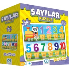 Popüler Sepet Games Sayılar Puzzle 24 Parça 5134