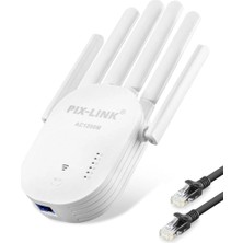MiraLive Wıfı Repeater 1200 Mbps Beyaz WR60T