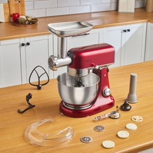 Karaca Multicast Plus Döküm Hamur Yoğurma Makinesi Red 5l