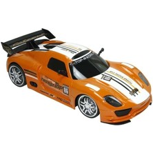 Vardem Uzaktan Kumandalı Şarjlı Işıklı 32 cm Game Rally Araba MT1100 Turuncu