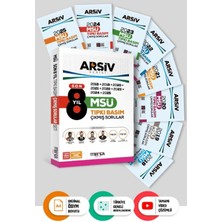 Marka Yayınları Son 8 Yıl Msü Arşiv Serisi Tıpkı Basım Fasikül Fasikül Çıkmış Sorular Tamamı Video Çözümlü