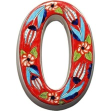 PremiumPort El Yapımı 3 Renk Seramik Kapı Numarası, Modern ve Şık Tasarım