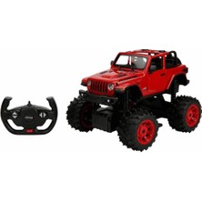 Rastar Jeep Wrangler Rubicon 28 cm Uzaktan Kumandalı Araba RST-79410 Kırmızı