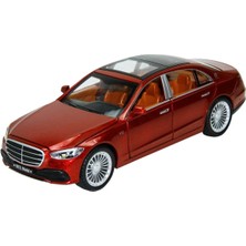 Vardem Çek Bırak 1:22 Ölçek 21 cm Sesli ve Işıklı Oyuncak Araba HCL-913A Kırmızı