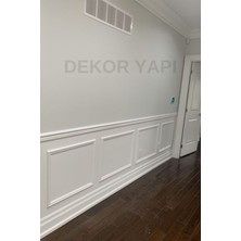 PremiumPort Boyanabilir 2,5 cm Duvar Çıtası, Dekoratif ve Kolay Uygulamalı Set