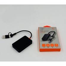MiraLive ZR783 ADS-316 Type-C + USB 8 In 1 Card Reader 5gbps