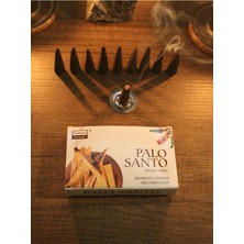 PremiumPort Konik Palo Santo Tütsü 10 Adet, Doğal ve Ferahlatıcı Kokular