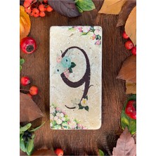 PremiumPort Doğal Taş Kapı Numarası 9, Şık ve Modern Tasarım