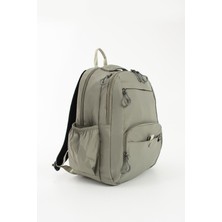 Sanmorris Unisex Çok Bölmeli Suya Dayanıklı Paraşüt Kumaş Laptop Bölmeli Okul ve Günlük Sırt Çantası