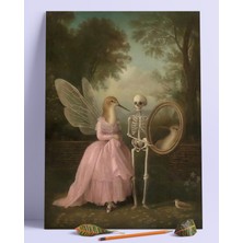 PremiumPort Dev Boy Fairy Art Duvar Posteri 45X30 Cm, Şık ve Modern Dekorasyon