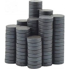 PremiumPort 200 Adet Mini Yuvarlak Mıknatıs, 1.5 cm Çapında, Güçlü Mıknatıs Seti