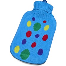 Direkstoktan Örgü Kılıflı Sıcak Su Torbası – Desenli – Isı Tutucu Termofor / Hot Water Bottle