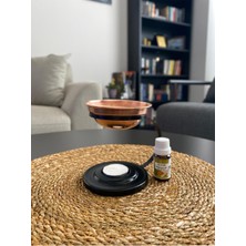 PremiumPort Bakır Kase ve Buhurdanlık Seti, Tütsü ve Askı Standlı, Zarif Tasarım