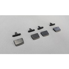 MAP Autoteile 4 x Bmw 3 Serisi E90 E91 2006-2012 Göğüs Havalandırma Klipsi Set