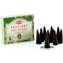 PremiumPort Doğal Patchouli Konik Tütsü, Sıcak ve Rahatlatıcı Kokusu