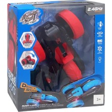 Canem Uzaktan Kumandalı Şarjlı Işıklı Akrobatik Araba SL01A Kırmızı