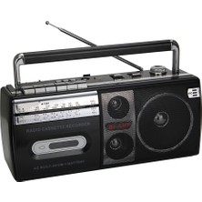 Sezy M70 Fm Radyo Bluetooth Speaker Müzik Seti Kaset Çalar Knstar USB Mp3 Çalar