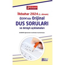 Dusdata Dus Soruları - Ösym'nin Orijinal Ilkbahar 2024