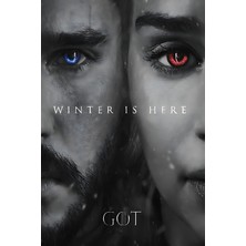 PremiumPort Kış Temalı Retro Ahşap Poster Tablo 20X30 Cm, Şıklık ve Tarz Katıyor