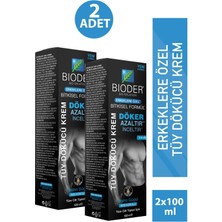 Seddar Collection Bioder Tüy Dökücü Krem Erkek 100 ml 2 Adet