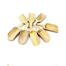 PremiumPort 8'li Şimşir Baharatlık Kaşığı Seti, Şık ve Kullanışlı Tasarım