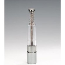 PremiumPort Paslanmaz Çelik Karabiber Değirmeni 15 Cm, Şık ve Kullanışlı Mutfağınıza