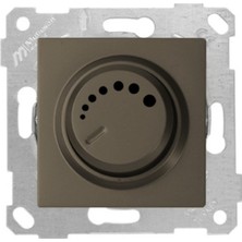 Mutlusan Rita Mek Tuş Rl Işıklı Dimmer 600W Antrasit